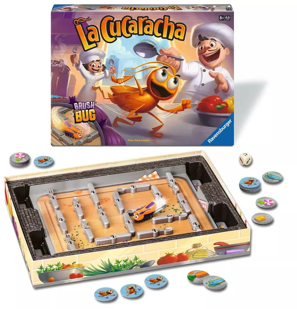 Ravensburger stalo žaidimas „La Cucaracha“, 2–4 žaid., nuo 5 m.