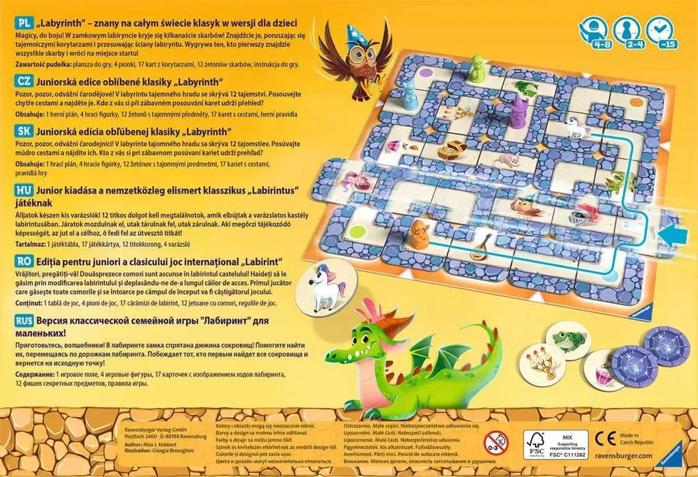 Ravensburger Gra Labyrinth Junior