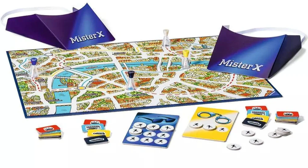 Ravensburger stalo žaidimas „Scotland Yard Junior“, 2–4 žaid., nuo 6 m.