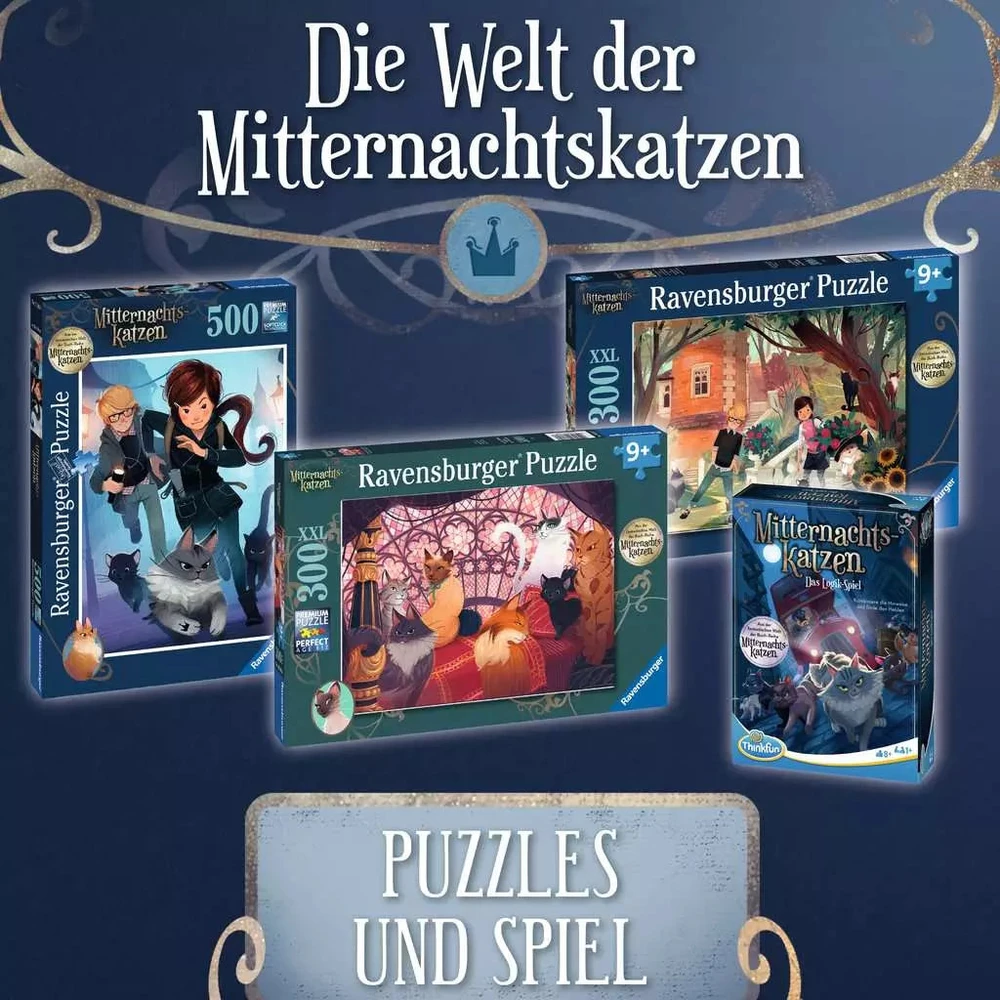 Ravensburger Dėlionė 300 vnt. - Katės
