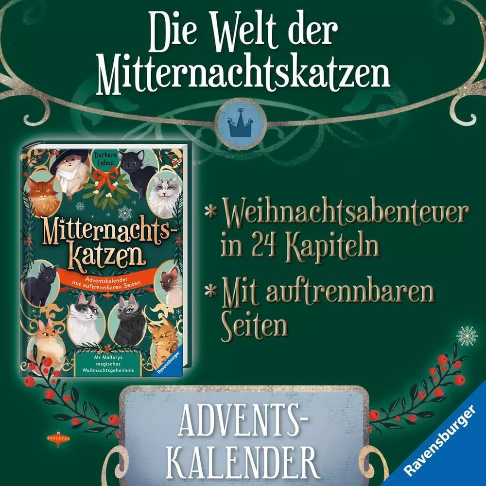 Ravensburger Dėlionė 300 vnt. - Katės