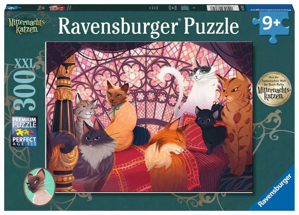 Ravensburger Dėlionė 300 vnt. - Katės