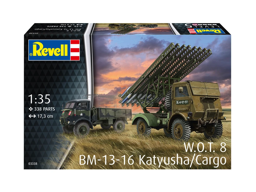 Revell BM-13-16 Fordson WOT8 1/35 plastikinis surinkimo rinkinys