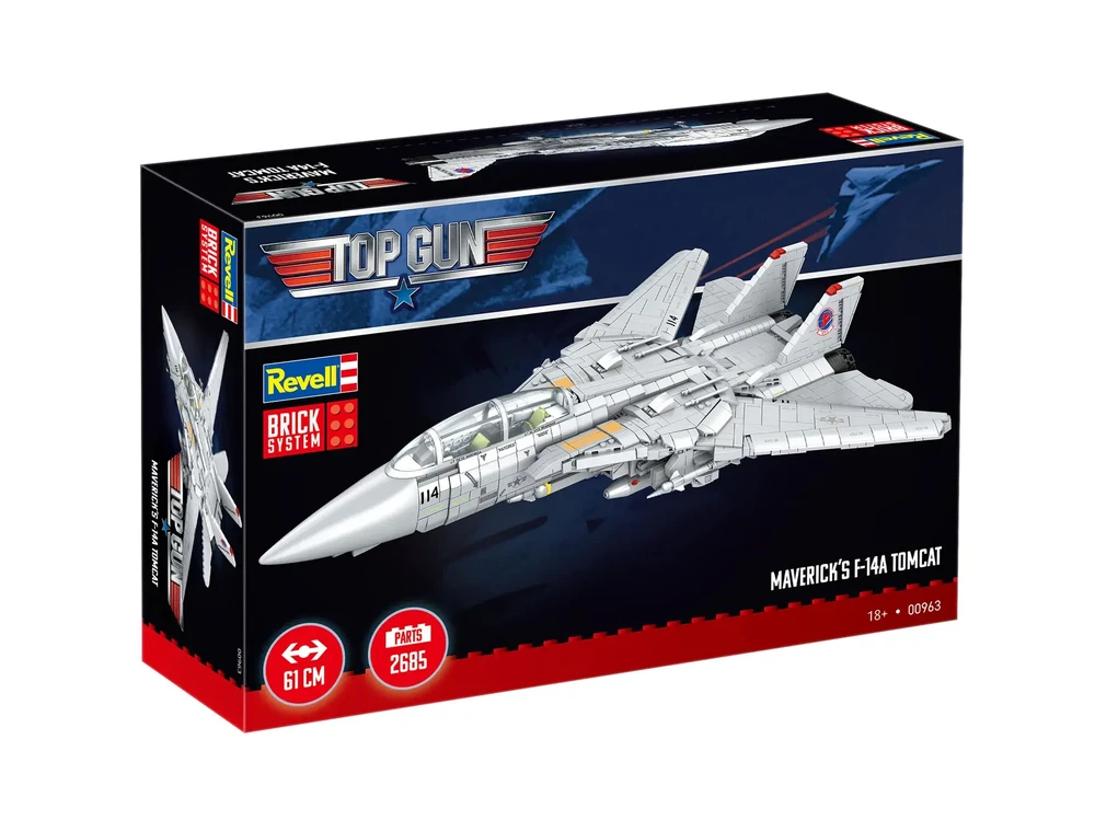 Revell Brick System konstruktorius F-14A Tomcat „Top Gun“ 1/32 00963