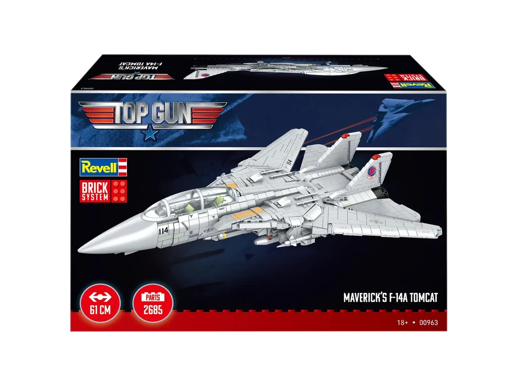 Revell Brick System konstruktorius F-14A Tomcat „Top Gun“ 1/32 00963