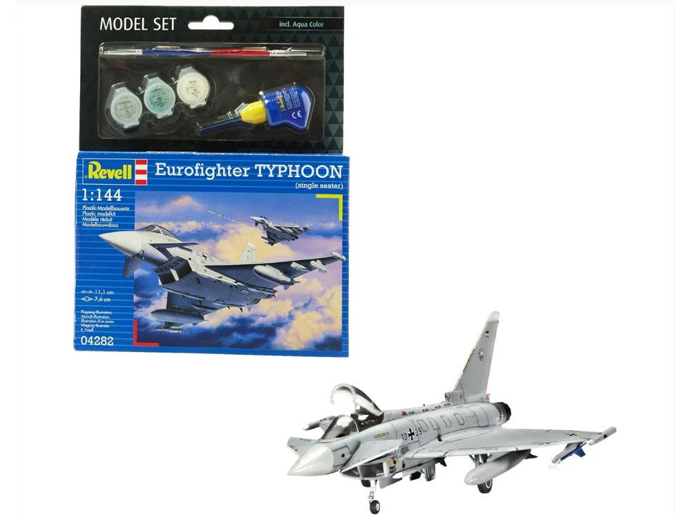 Revell lėktuvas modelis set - eurofighter typhoon