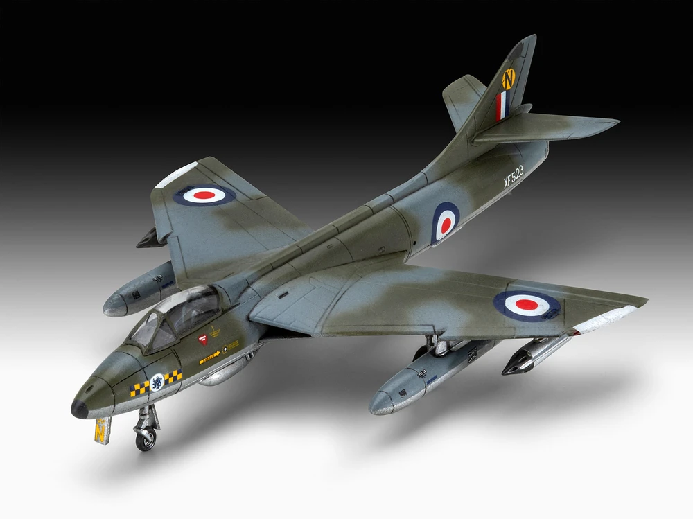 Revell Hawker Hunter FGA.9 1/144 plastikinis surenkamas lėktuvo modelis