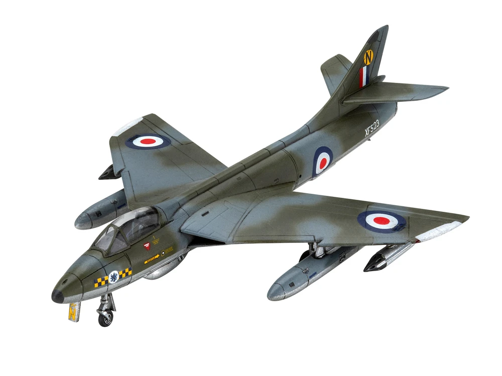 Revell Hawker Hunter FGA.9 1/144 plastikinis surenkamas lėktuvo modelis
