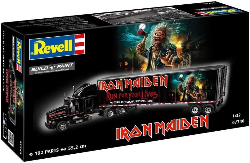 Revell Iron Maiden 50th Tour Truck plastikinis modelis 1/32
