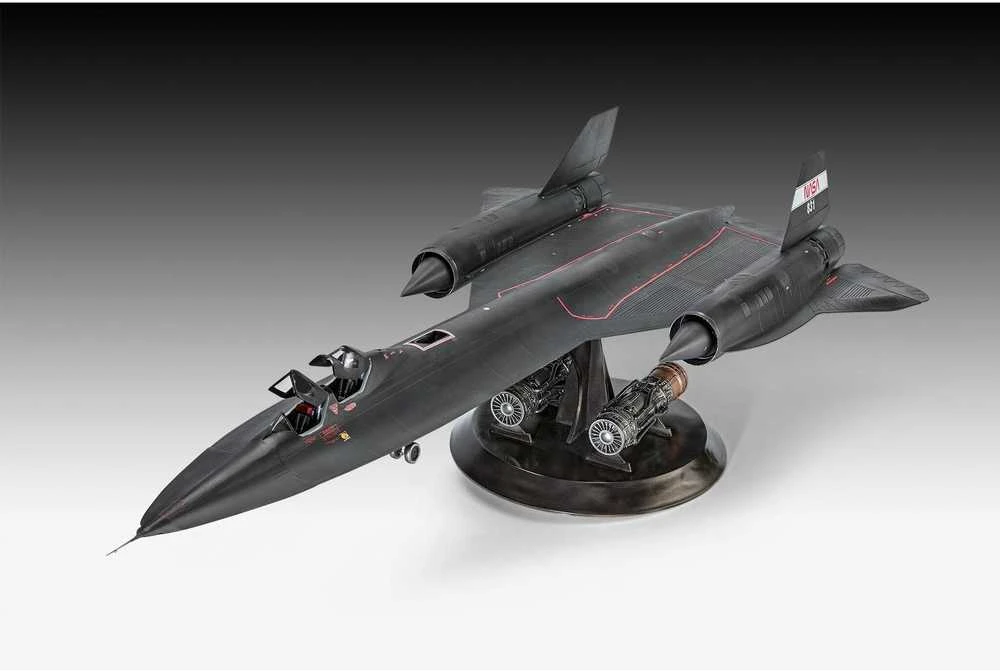 Revell Lockheed SR-71B Blackbird 1/48 plastikinis lėktuvo modelis
