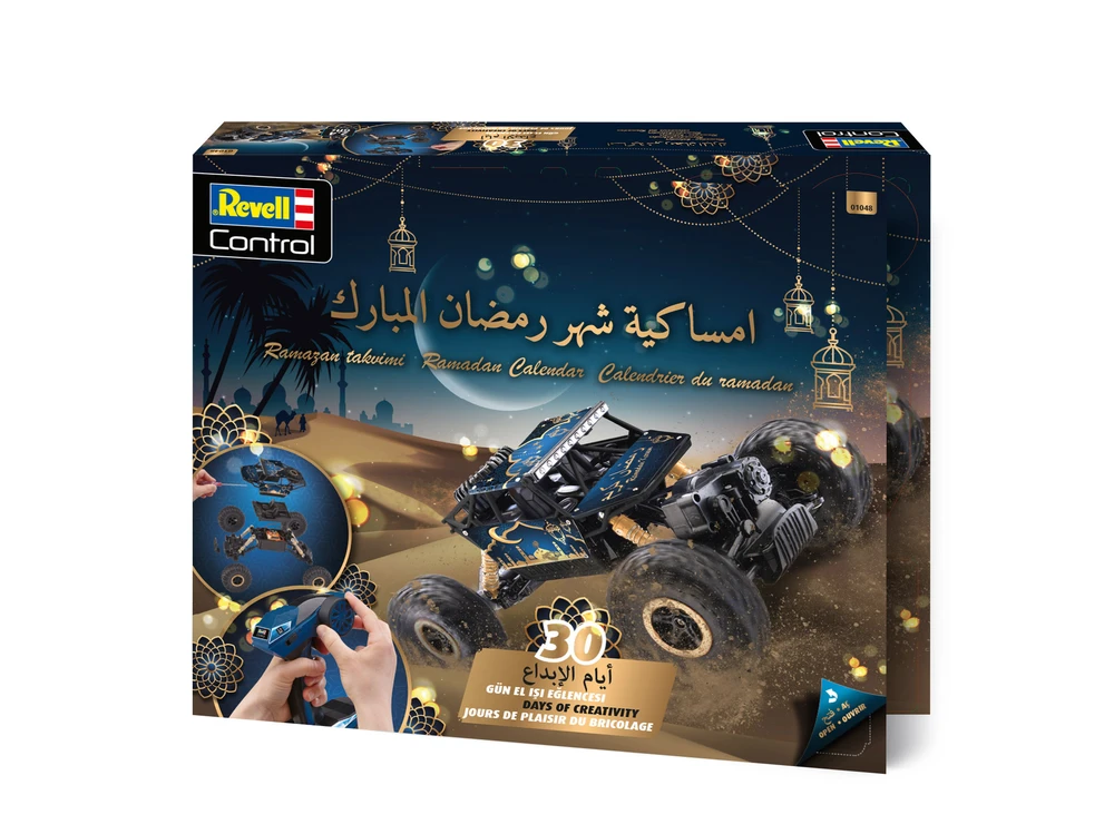 Revell Ramadano kalendorius: RC visureigis 1/18, 4WD, rinkinys