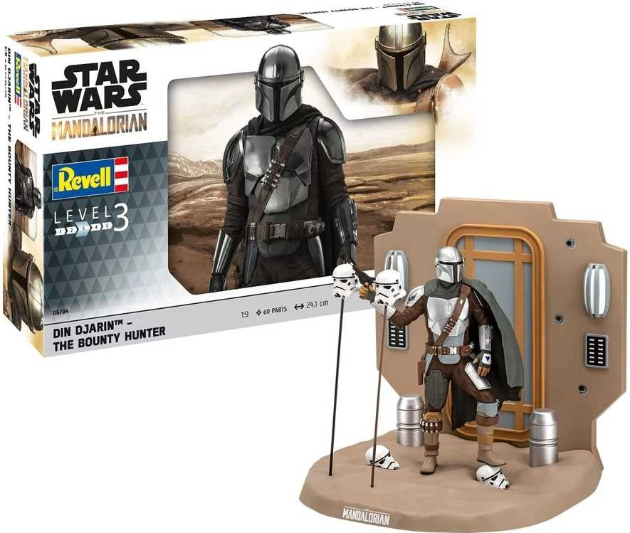 Revell Star Wars Mandalorian plastikinis modelis 1/9 25,8 cm