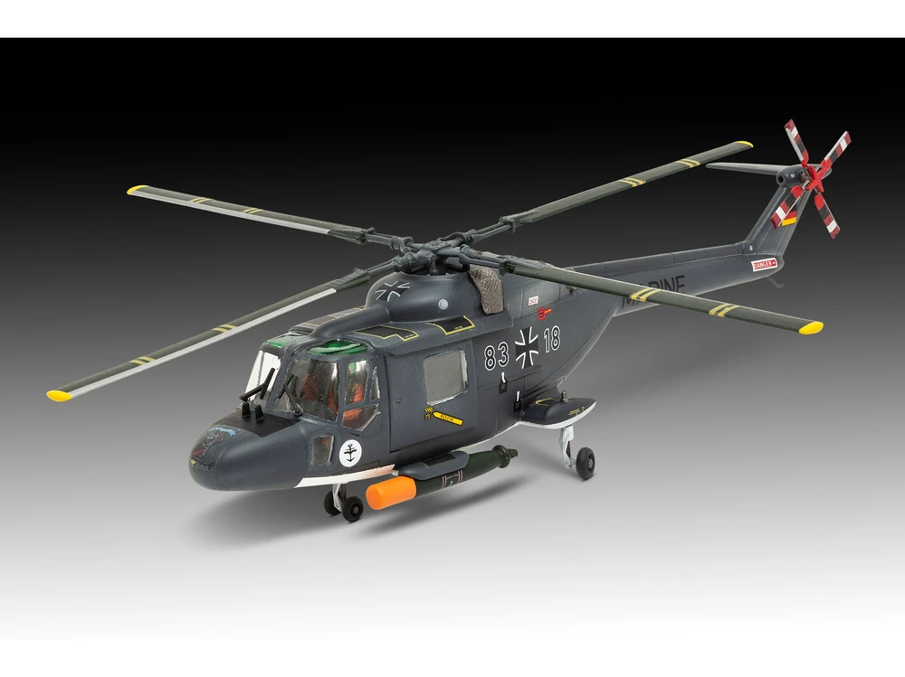 Revell Westland Lynx 1/72 dovanų rinkinys su klijais ir dažais (63805)