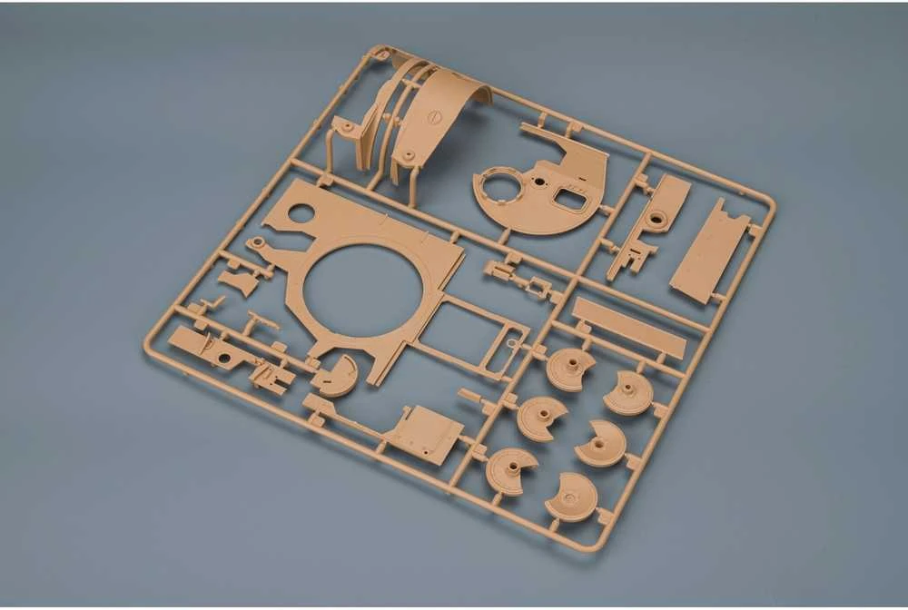 RFM Rye Field Tiger I tankas vid. gamyba 2in1 pilnas interjeras 1/35