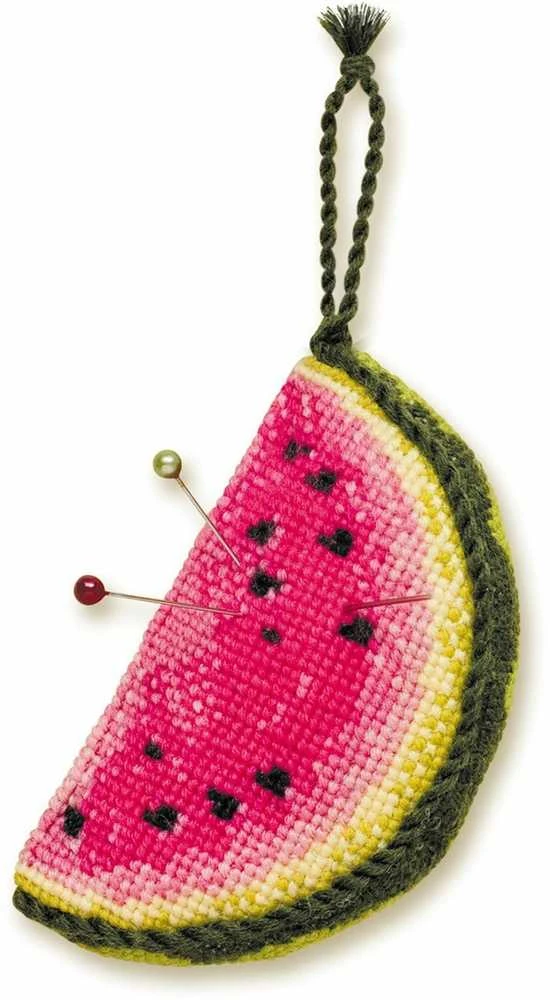 RIOLIS – Create It Yourself – Siuvinėjimo rinkinys „Adatinė - arbūzas“ 866 (9x5x3 cm)