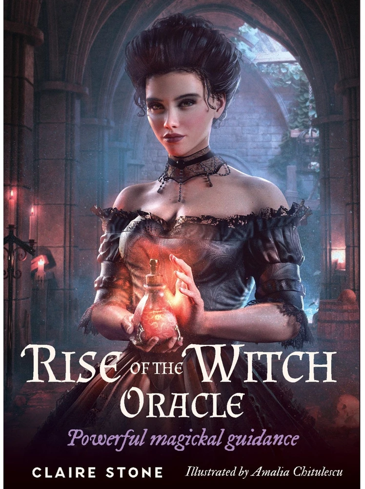 Rockpool Rise of the Witch Oracle – raganų orakulo kortos, 44 kortos