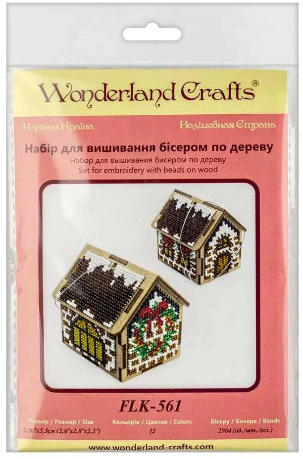 Siuvinėjimo karoliukais rinkinys ant medžio su PRECIOSA – Wonderland Crafts