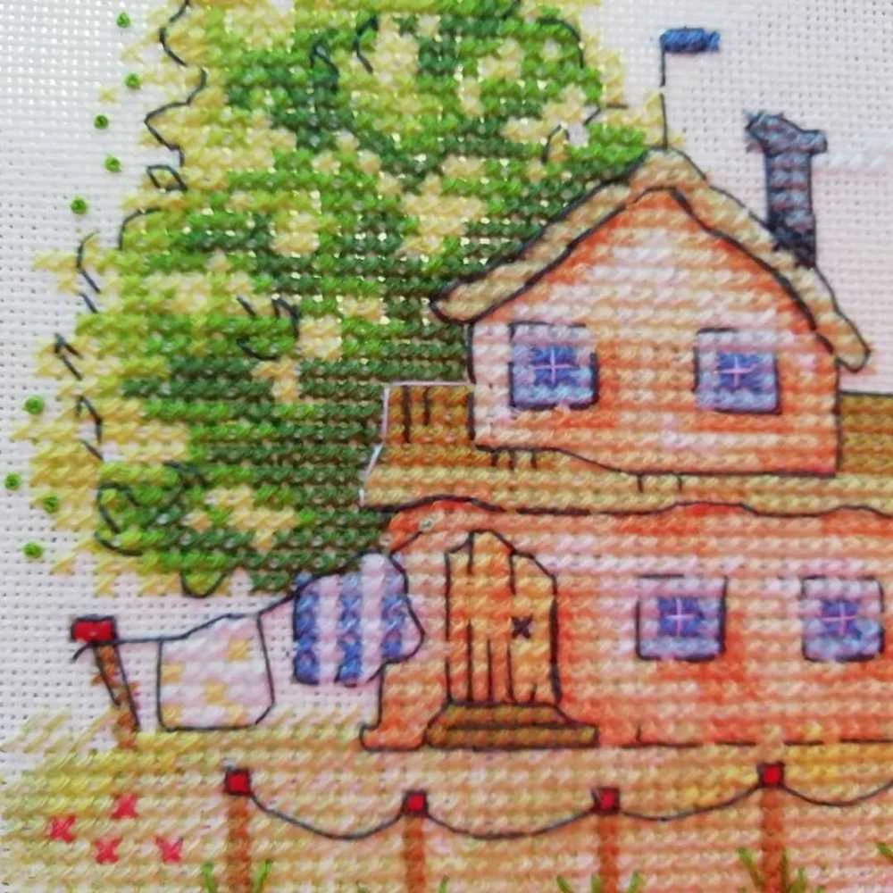 Siuvinėjimo kryželiu rinkinys „Švyturio prižiūrėtojas“, 19x19 cm, NeoCraft