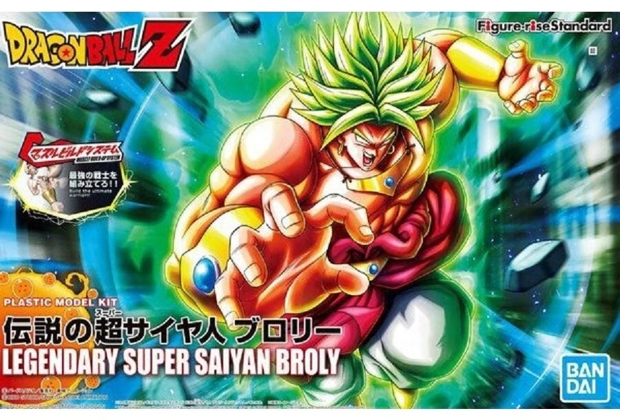 Figurine collector's BANDAI FIGURE RISE DBZ LEGENDARY SUPER SAIYAN BROLY [NEW BOX]
