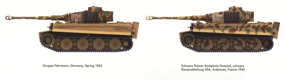 Takom Tiger I ankstyvos gamybos plastikinis modelis su zimmeritu