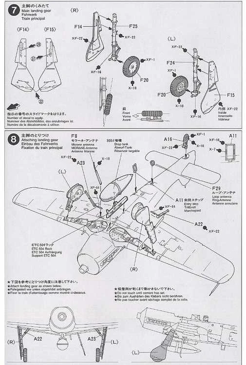 Tamiya Focke-Wulf Fw190 D-9 1/48 plastikinis lėktuvo rinkinys