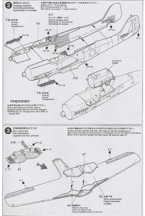 Tamiya Focke-Wulf Fw190 D-9 1/48 plastikinis lėktuvo rinkinys