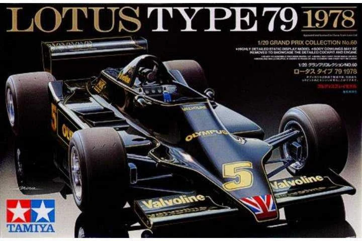 Tamiya Lotus Type 79 1978 F1 plastikinis surenkamas modelis 1/20 (20060)