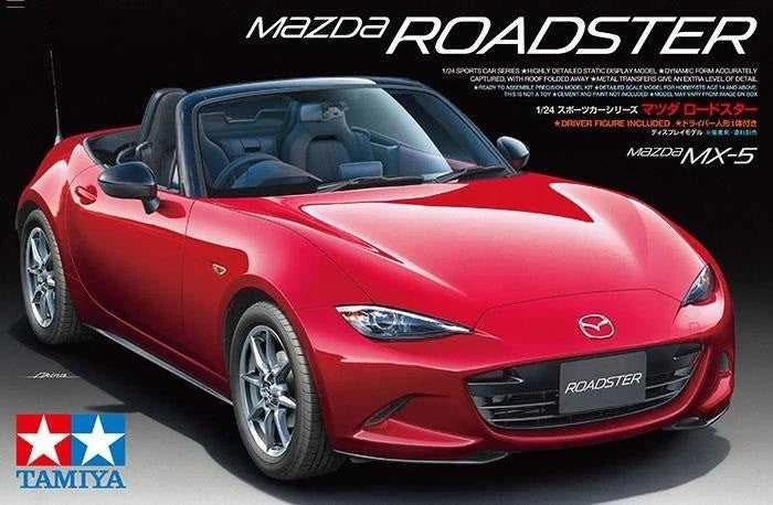 Tamiya Mazda MX-5 Roadster 1/24 plastikinis surenkamas automobilis