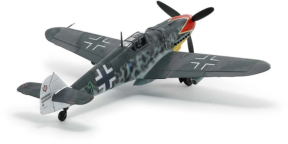 Tamiya Messerschmitt Bf109 G-6 vėlyvos gamybos 1/48 plastikinis modelis