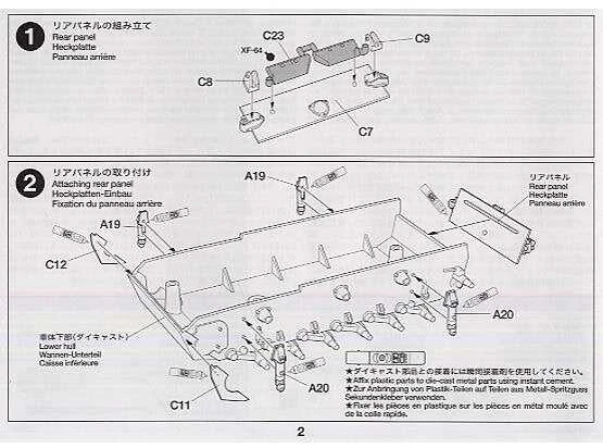Tamiya Sturmgeschütz III Ausf.B 1/48 plastikinis tanko rinkinys