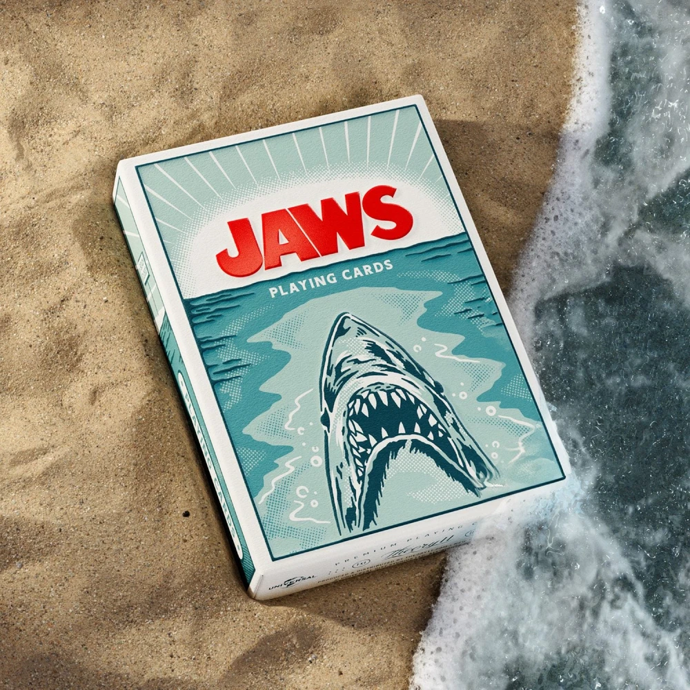 Theory 11 Theory11 JAWS žaidimo kortos – kolekcinė kaladė filmo gerbėjams