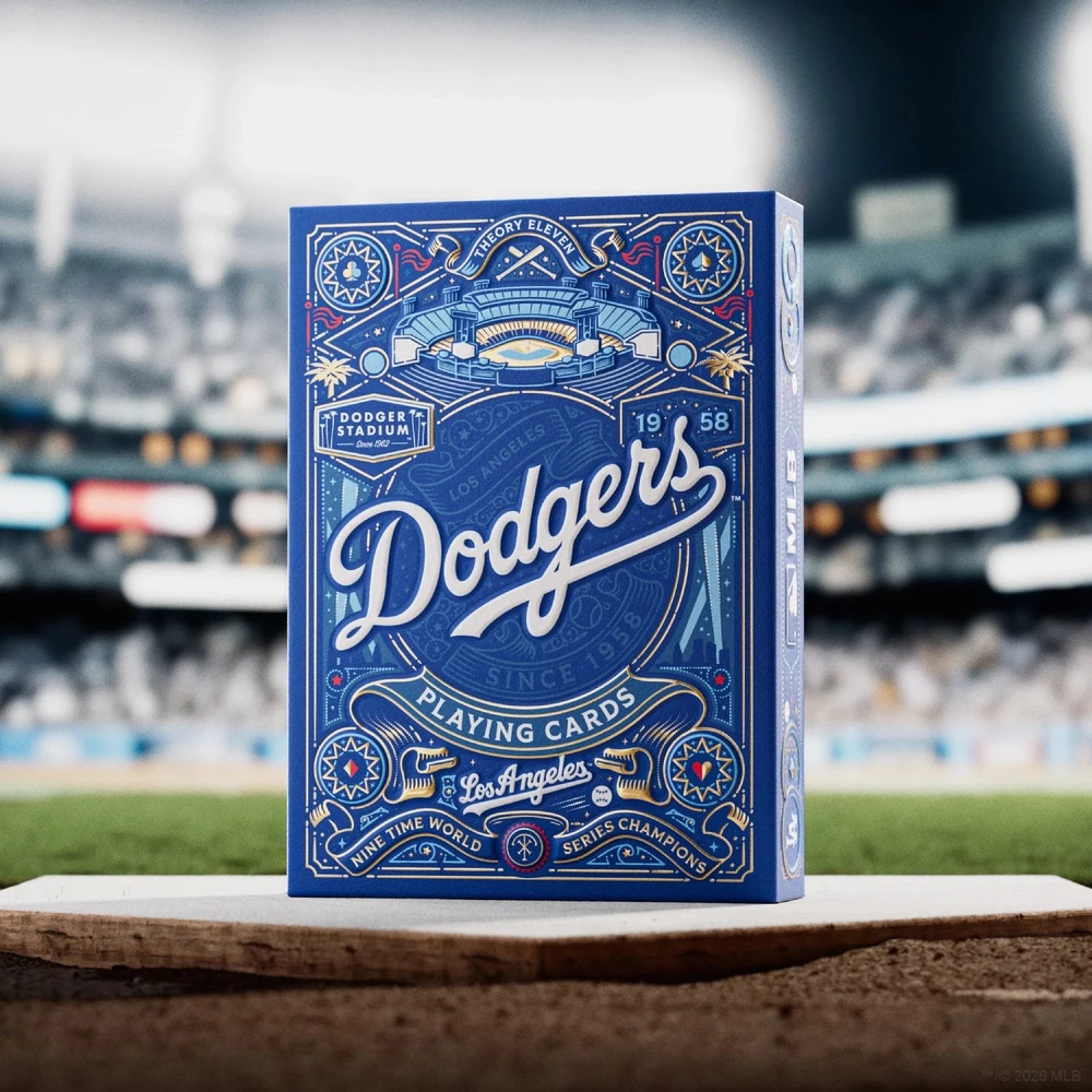 Theory 11 Theory11 Los Angeles Dodgers žaidimo kortos – kolekcinė kaladė