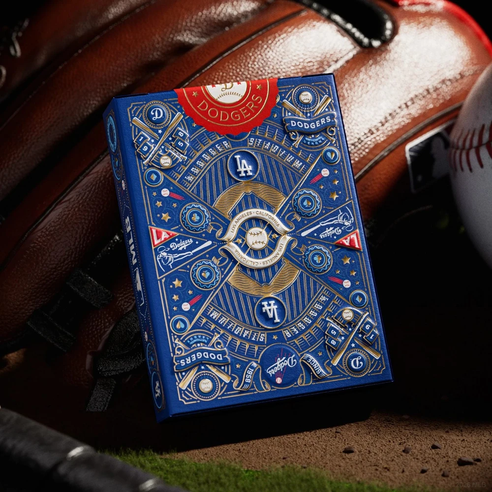 Theory 11 Theory11 Los Angeles Dodgers žaidimo kortos – kolekcinė kaladė