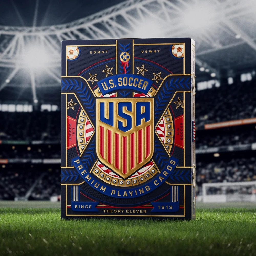 Theory 11 Theory11 U.S. Soccer žaidimo kortos – kolekcinė futbolo kaladė