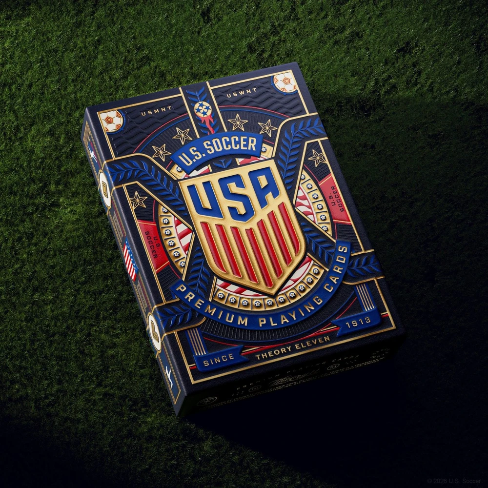 Theory 11 Theory11 U.S. Soccer žaidimo kortos – kolekcinė futbolo kaladė