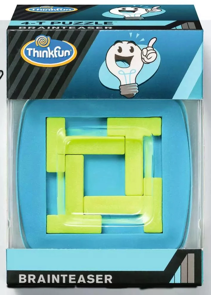 Dėlionė ThinkFun kišeninis galvosūkis „4-T Puzzle“, nuo 8 m.