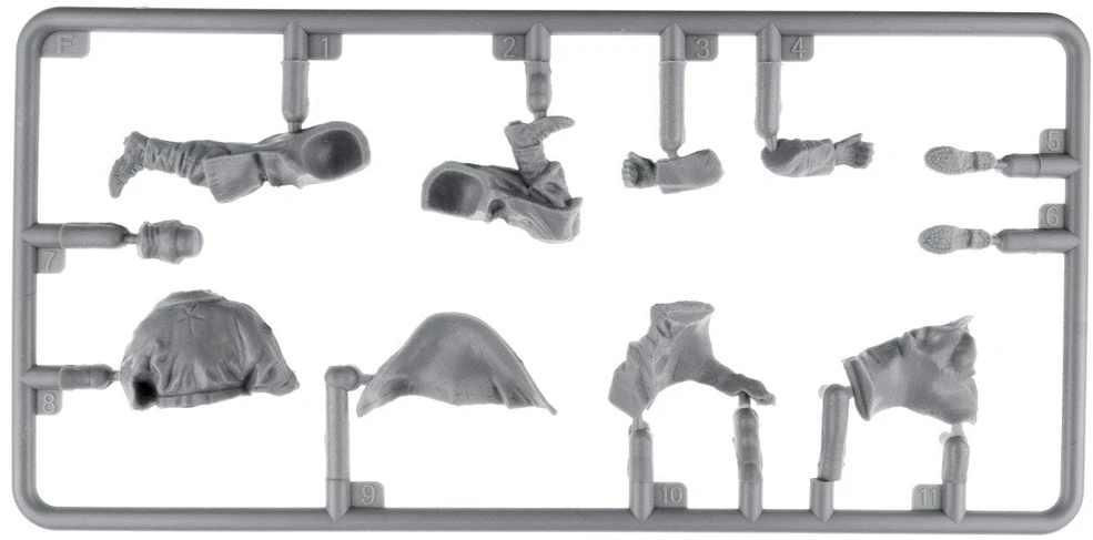 Vokiečių tankistų žiemos uniformos figūrėlės 1944–45, 1/35 Miniart modelis