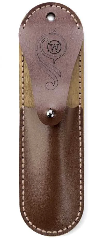 Žirklių dėklo siuvinėjimo rinkinys „Pienės“, dirbtinė oda – Wonderland Crafts