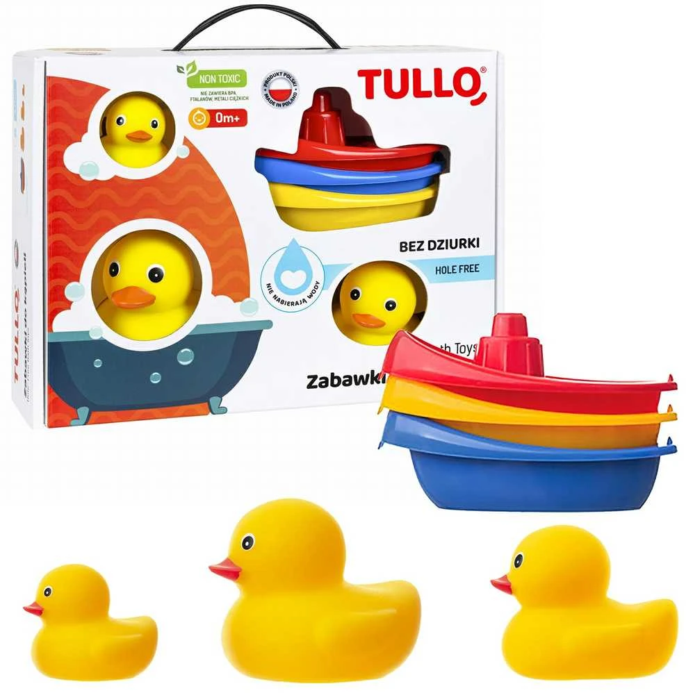 TULLO 516 Vonios žaislai 6vnt be higieninės skylės