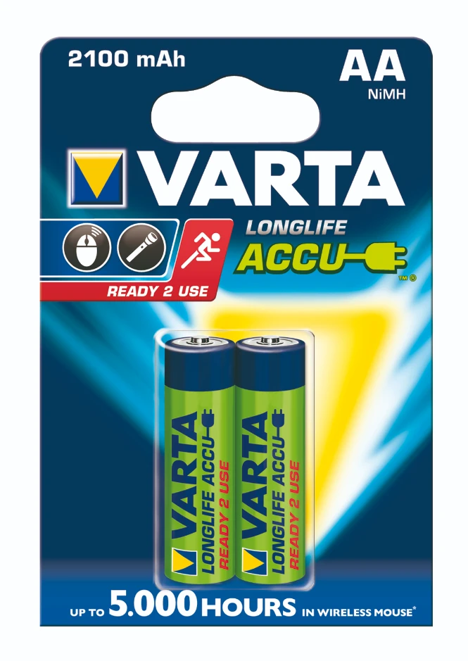Varta Longlife Įkraunama baterija Nikelio-metalo hidridas (NiMH)