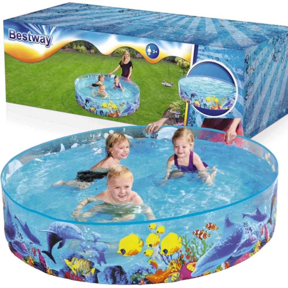BESTWAY baseinas Odisėja, skersmuo 2.44m x H46cm, 55031