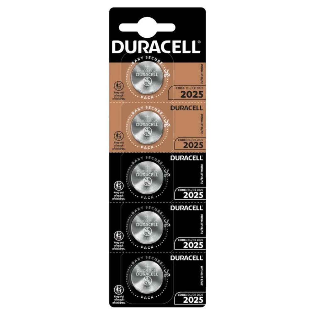 Duracell 2025 BL5 HSDC ličio granulės (1vnt.)