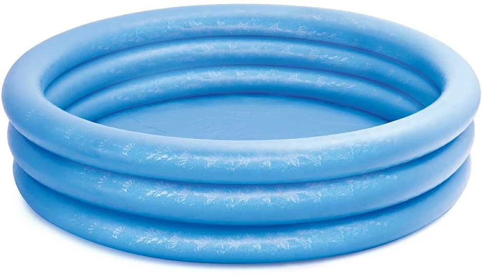 Baseinas pripučiamas INTEX Crystal Mėlyna Pool 168x38cm