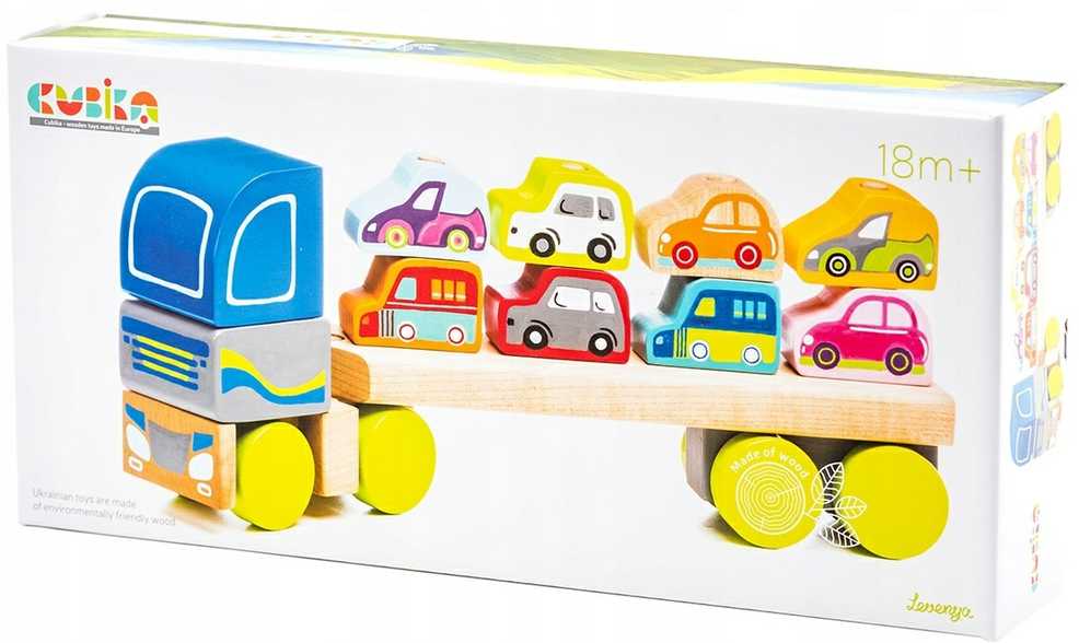 Cubika sunkvežimis su mašinytėmis
