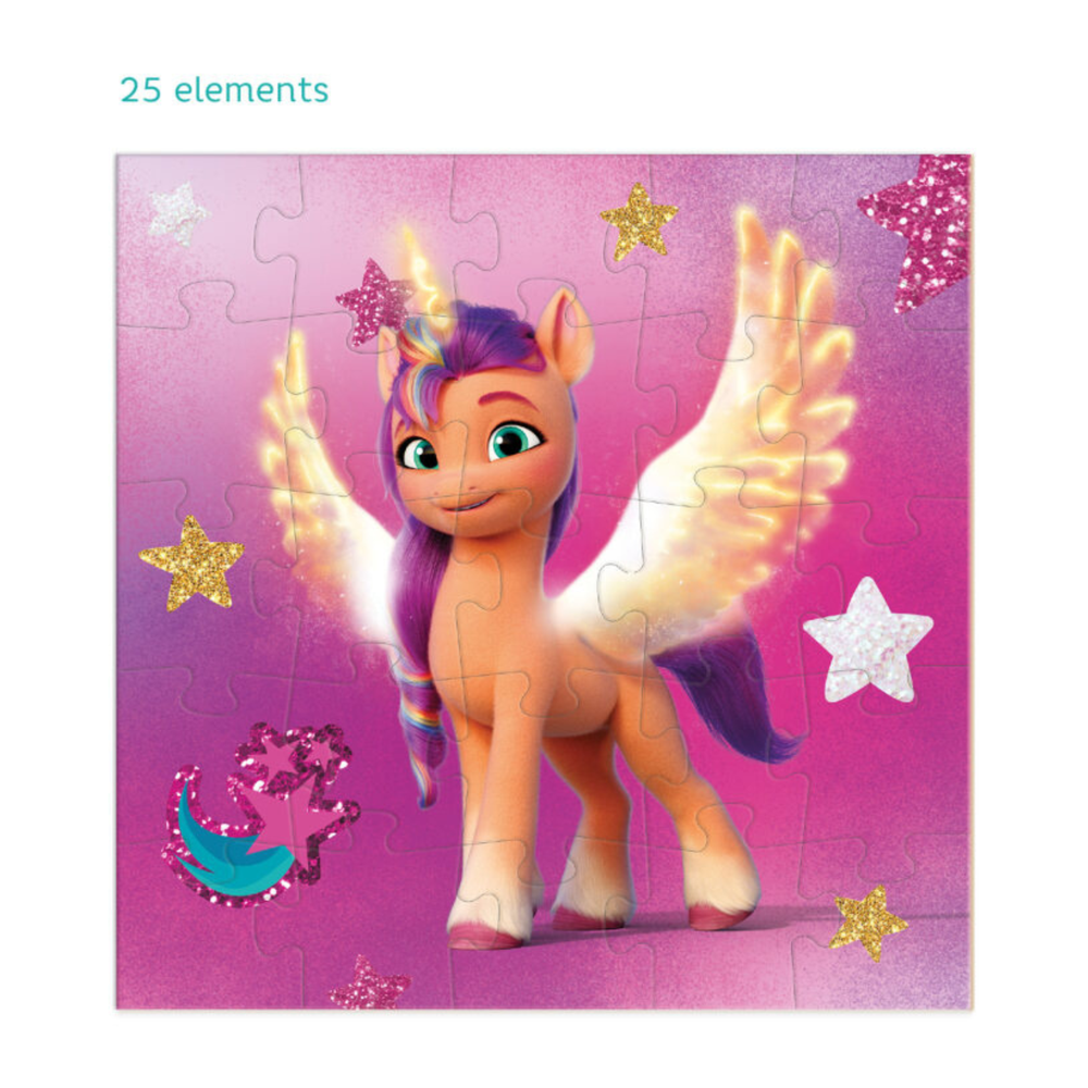 Dodo Dėlionė 3in1 "MY LITTLE PONY" 3 DĖLIONĖS VIENAME SPALVINGOS DĖLIONĖS