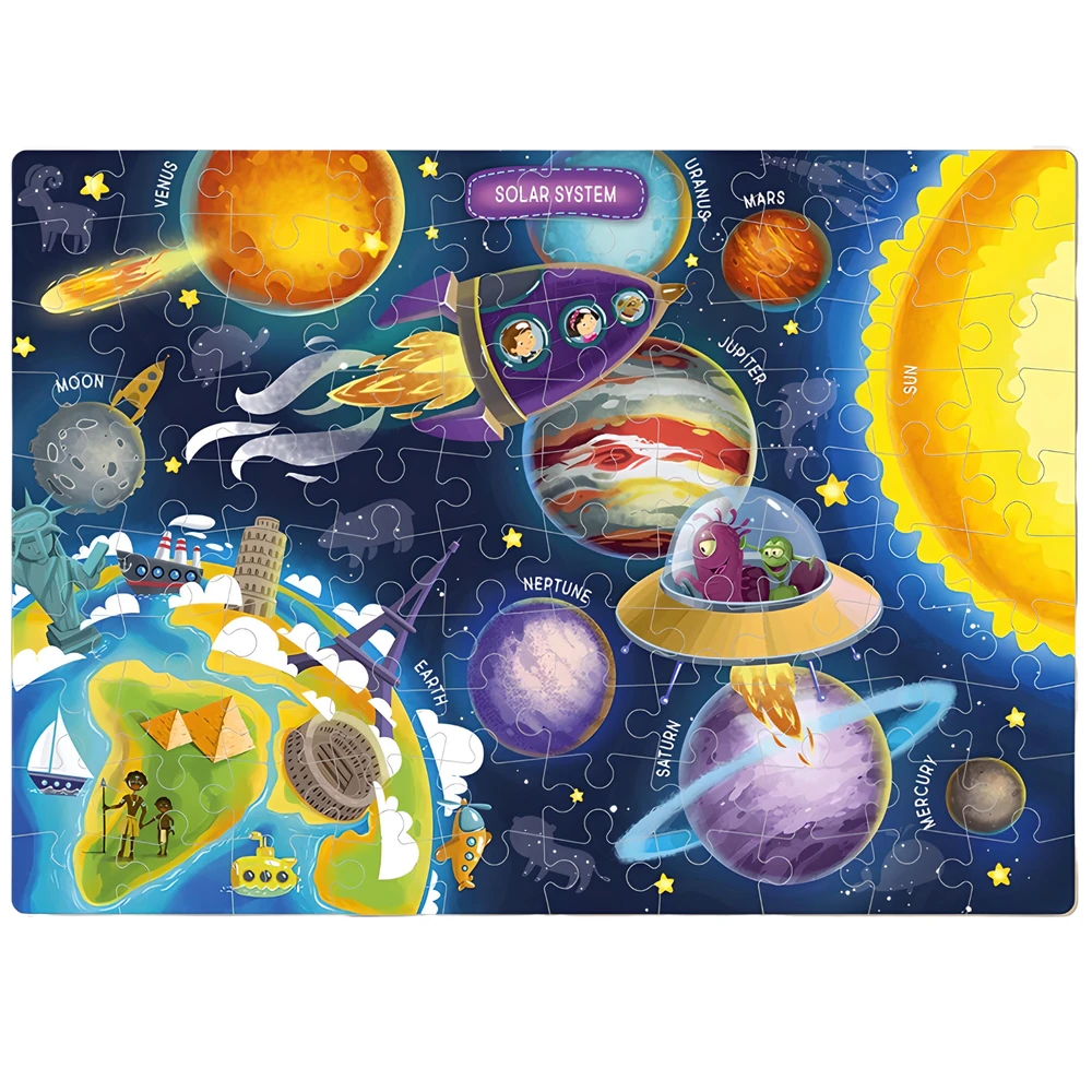 Dodo Dėlionė 100 vnt. - Kosmosas
