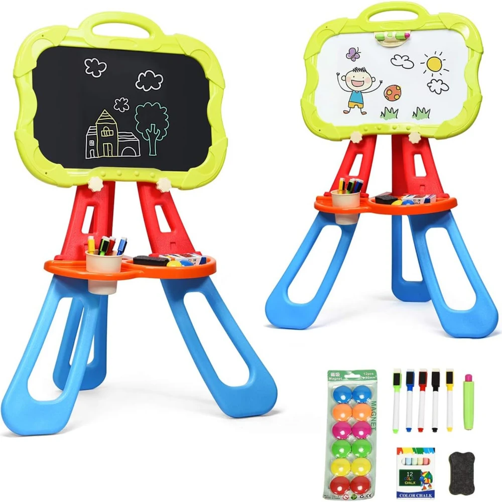 „ProNice“ DVIŠALĖS DUSIO TRINIMO LENTA KREIDOS ŽYMEKLIAI MAGNETAI LITTLE ARTIST