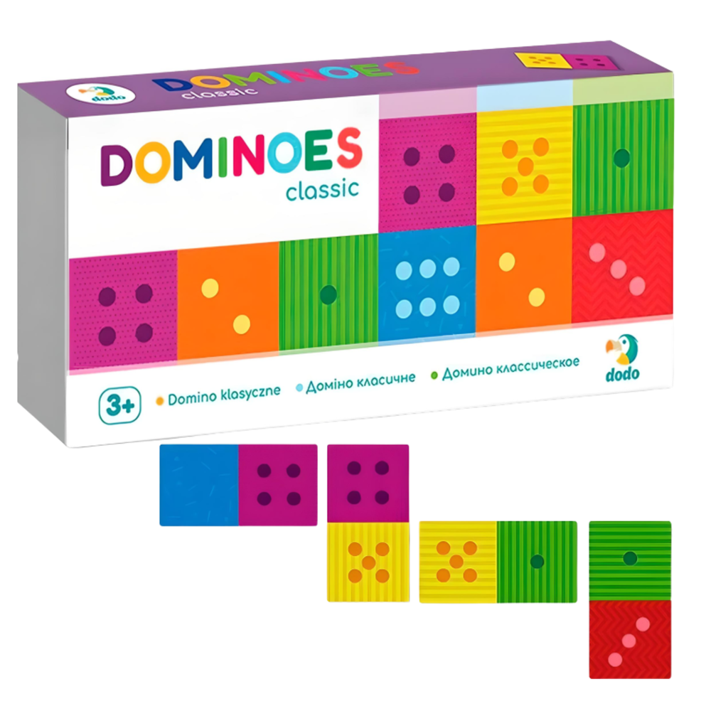 Dėlionė Dodo stalo žaidimas Klasikinis domino