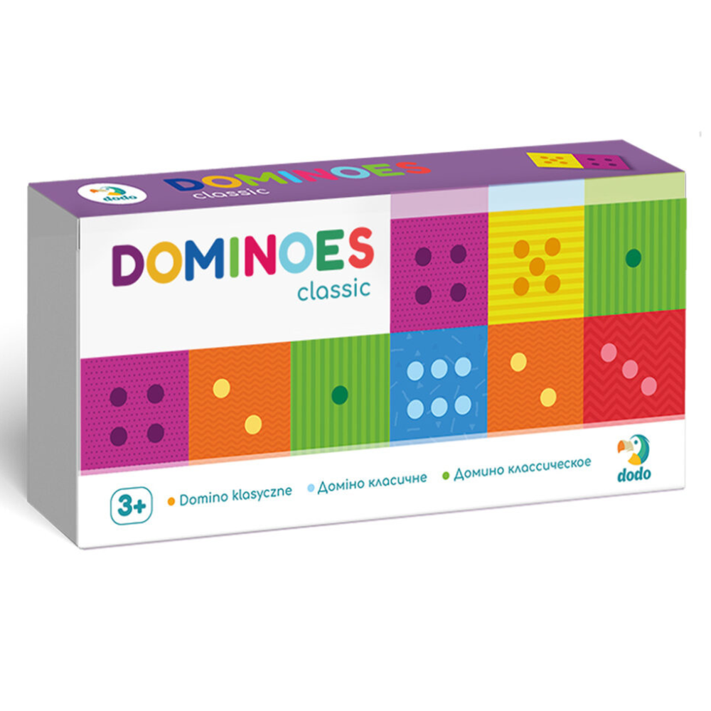 Dėlionė Dodo stalo žaidimas Klasikinis domino