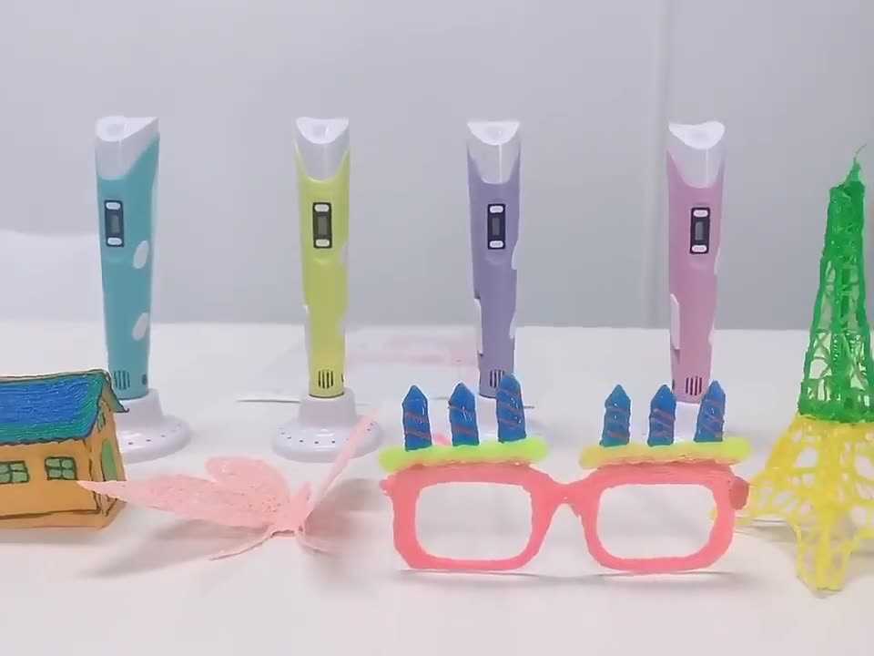 Pronice Vaikiškas 3D rašiklio rinkinys ir pla kasetė + maitinimo šaltinis